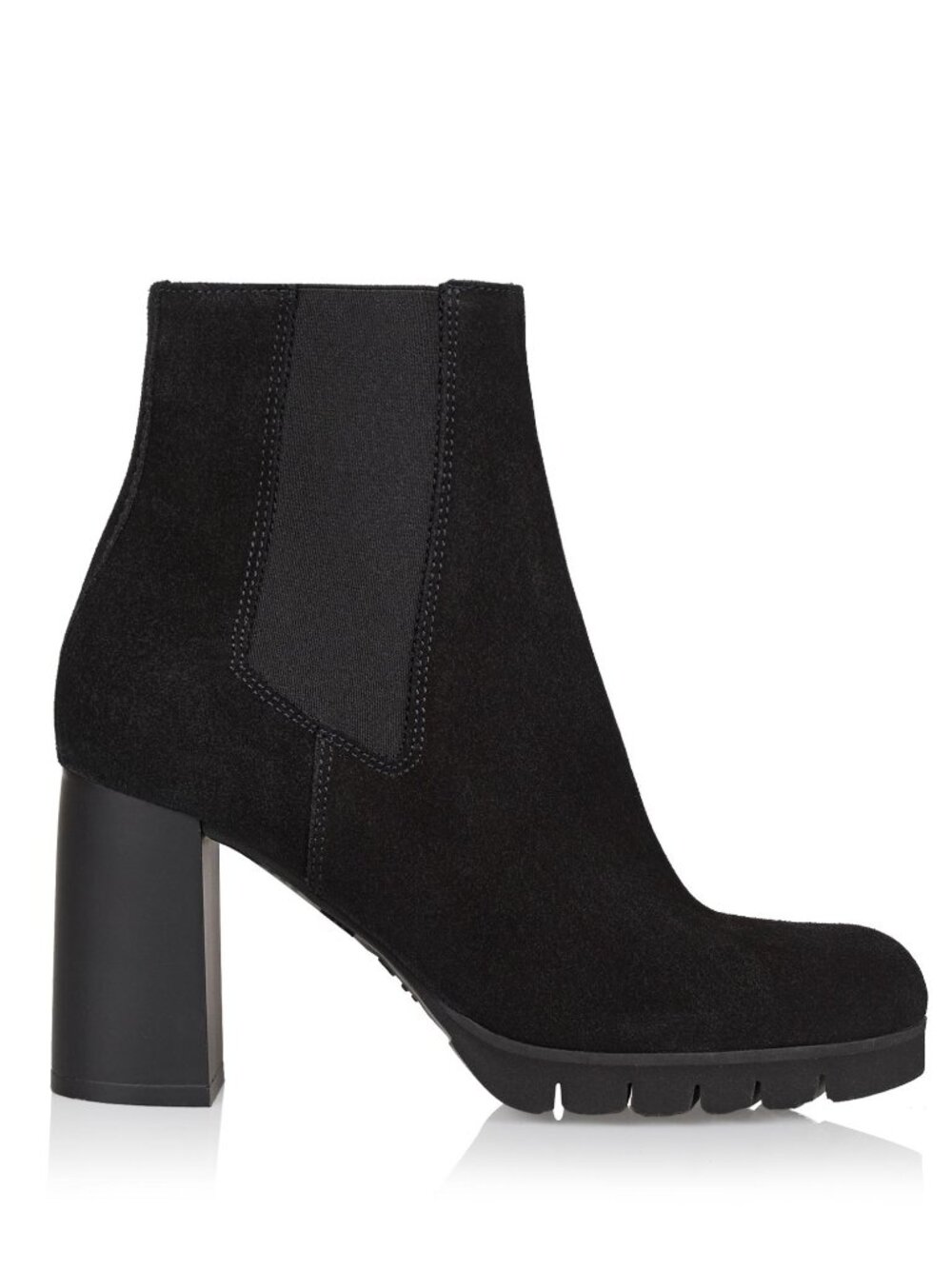 La CANADIENNE Margaret Waterproof Suede High Heeled Chelsea Rain Boots size 7